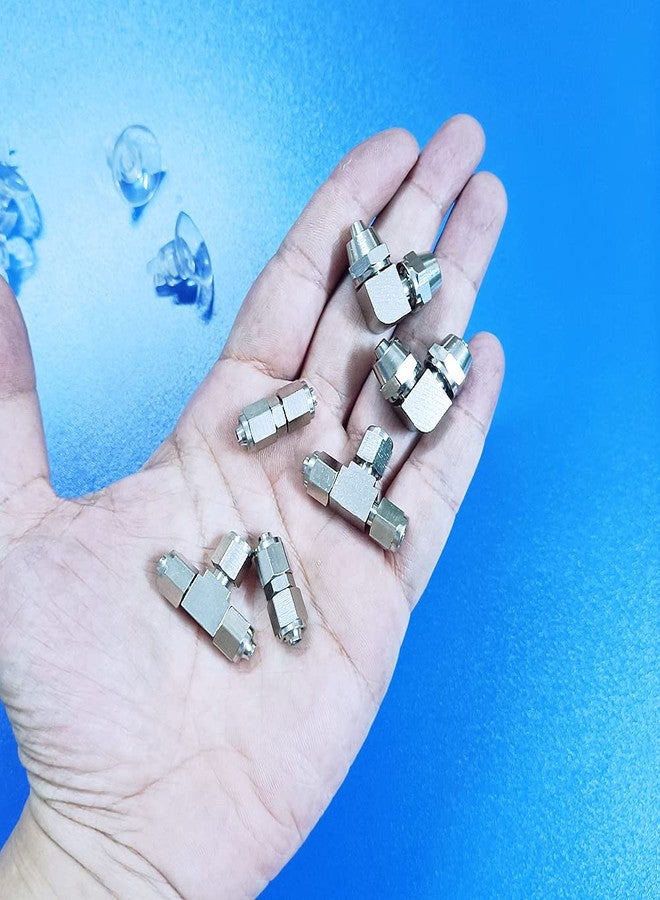 BASE WAVE طقم تحسين أنابيب ثاني أكسيد الكربون المقاومة للماء لأحواض السمك من BASE WAVE (شفاف) (أنبوب ثاني أكسيد الكربون بطول 30 قدمًا / مع وصلة معدنية وأكواب شفط) - Image 4